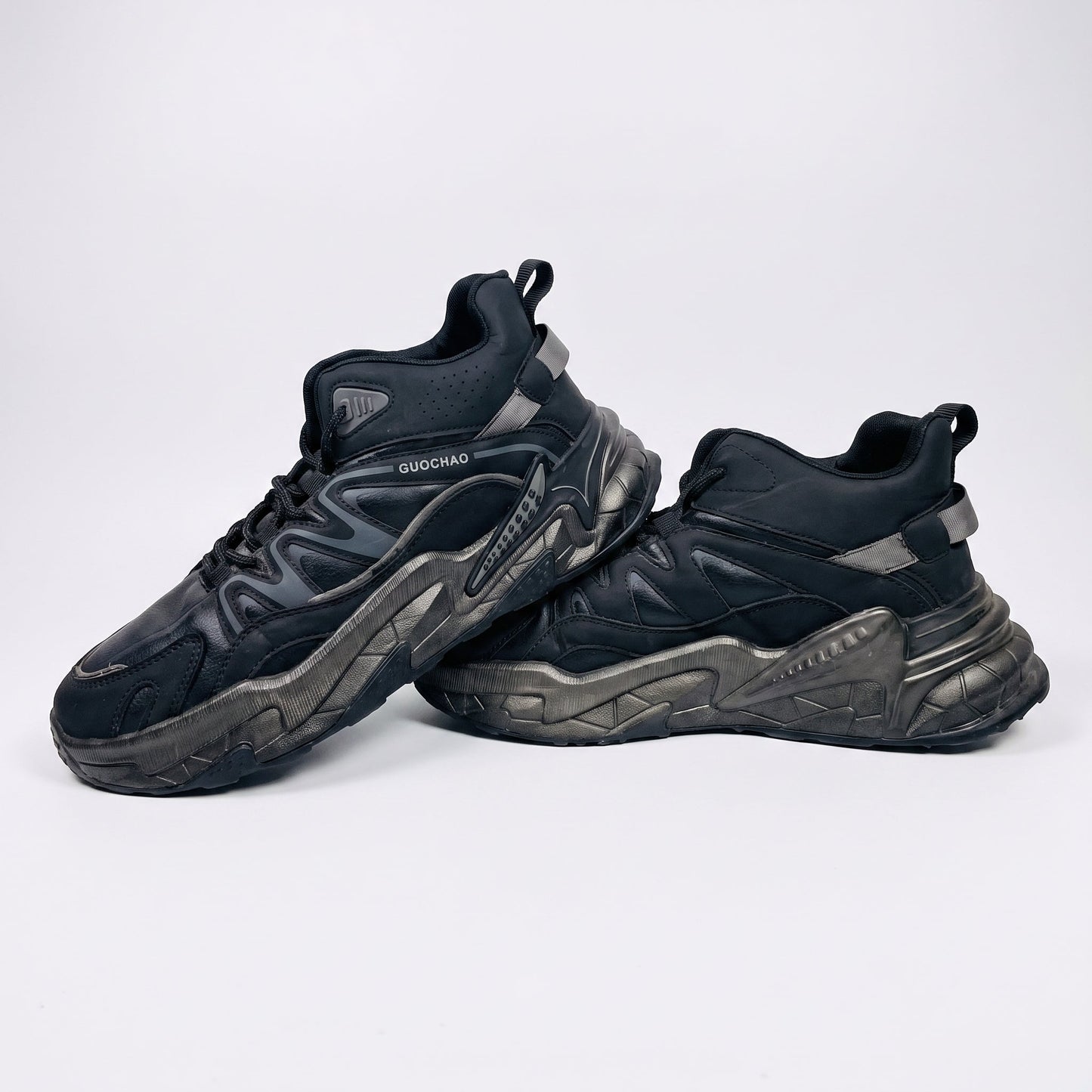 Guochao Men's Streetwear Platform Shoes - ShariQ