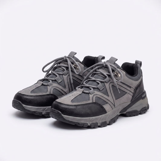 Warrior Men's Grey Hiking Sneakers - ShariQ